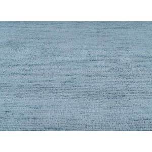 Alfombra de Lana Tejida a Mano Clásica Azul Basis para el Hogar, Alfombra Rectangular Grande de 9x12 para Entrada, Pasillo, Sala de Estar, Color Sólido Hwl-1600 - Product Image 3