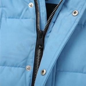 Chaqueta de Invierno Tipo Parka Transpirable, Chaquetas con Capucha de Poliéster de Moda al por Mayor, Ropa Gruesa de Nailon con Aislamiento Térmico y Resistente al Viento - Product Image 4