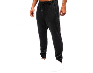 ชุดฝึกวิ่งจ๊อกกิ้งผ้าฝ้าย100% สำหรับผู้ชายชุดวอร์มเล่นกีฬาสองชิ้นกางเกงสำหรับฤดูใบไม้ร่วง - Product Image 2