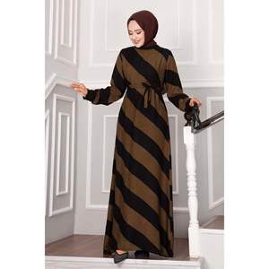 Robe Hijab Confortable Marron - Product Image 5