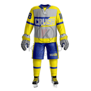 Meilleures ventes confortable équipe de hockey sur glace uniforme sur mesure avec Logo Sublimation Set Style - Product Image 2