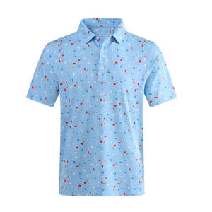 Polo de golf pour homme à séchage rapide, en coton, nouveau modèle, polos de golf pour homme à séchage rapide - Product Image 1