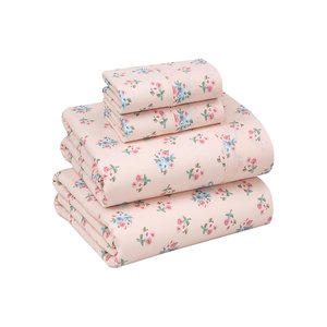 Wholesale Customized Queen Size 100% Cotton Luxury Wedding Bedding Set High Quality Cotton Bedding with Woven Technics - Product Image 2