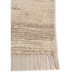 พรมขนสัตว์ถักมือสีเบจและสีน้ำตาล รุ่น Re-1454 ลายแบบนามธรรมสไตล์โบโฮ สำหรับห้องนั่งเล่น พรมรูปสี่เหลี่ยมผืนผ้า เหมาะสำหรับห้องโถง - Product Image 4