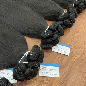 VENTE FLASH jusqu'à 30 $ Paquets de cheveux super bruts non traités jusqu'à 100% cheveux humains d'extensions de cheveux pour femmes de montagne vietnamiennes - Product Image 2