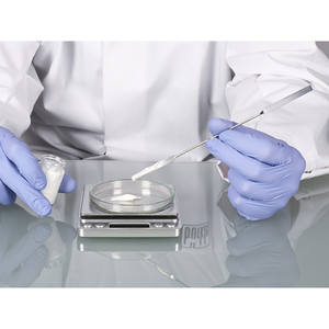 Espátula de Acero Inoxidable para Líquidos, Polvos y Granulados, Herramienta de Laboratorio Práctica - Burkle GmbH, Hecho en Alemania - Product Image 5