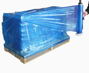 Película de envoltura de paleta de barrera de rollo de envoltura elástica de PVC del fabricante con capacidad de estiramiento para embalaje de bolsas con cremallera de gelatina - Product Image 3