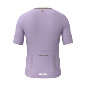 เสื้อจักรยานน้ำหนักเบาสำหรับผู้ชาย GLIDE สีลาเวนเดอร์-ชุดกีฬาฤดูร้อนแบบซับลิเมชั่นสั่งทำพิเศษ - Product Image 5