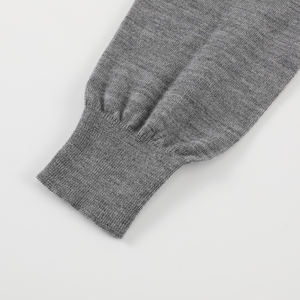 Pull en maille à col rond pour homme, automne-hiver, personnalisé, mélange de couleurs, 100% polyester, anti-rétrécissement, logo sur le devant - Product Image 6