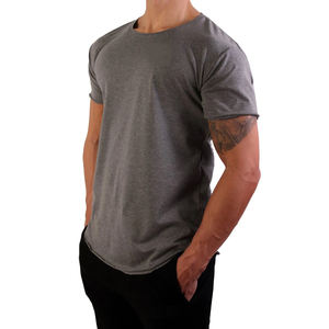 Camiseta con estampado de camuflaje personalizado para hombre, Camiseta ajustada de manga corta informal, Unisex, venta al por mayor, Camiseta de cuello redondo para gimnasio musculoso - Product Image 6