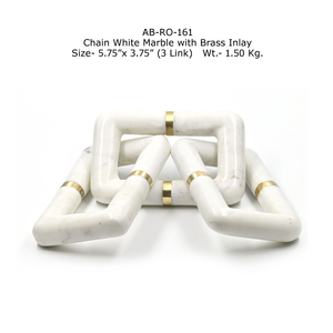 2023 Produit de vente chaud Noeud en forme d'infini en marbre blanc pour la décoration de la maison pour ce Noël et le nouvel an - Product Image 3