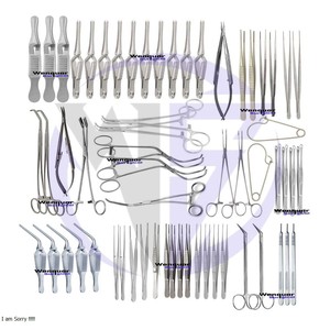 Juego de instrumentos de cirugía vascular mayor 62/Piezas de herramientas quirúrgicas de calidad superior para operaciones vasculares y torácicas - Product Image 4