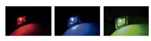 Aluminum RGB <b>LED</b> outdoor <b>projector</b> with remote control 50W RGB (F-Bright 2001723) - Product Image 2