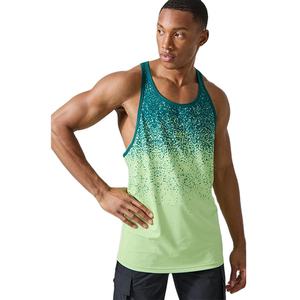 Débardeur Sport Décontracté Homme Respirant Anti-boulochage Anti-rétrécissement Logo Personnalisé 100% Polyester Écologique Col Rond Nouvelle Tendance - Product Image 2