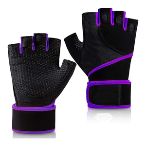 Guantes de levantamiento de pesas de alto agarre hechos a medida al por mayor Guantes de fitness unisex Premium Guantes de gimnasio transpirables - Product Image 3