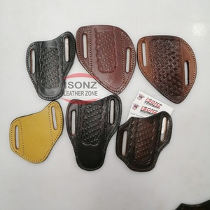 ปลอกหุ้มมีดหนังแท้ EDC,ปลอกหุ้มเข็มขัดมีดพับได้ปลอกเข็มขัด ISONZ Angeled - Product Image 3
