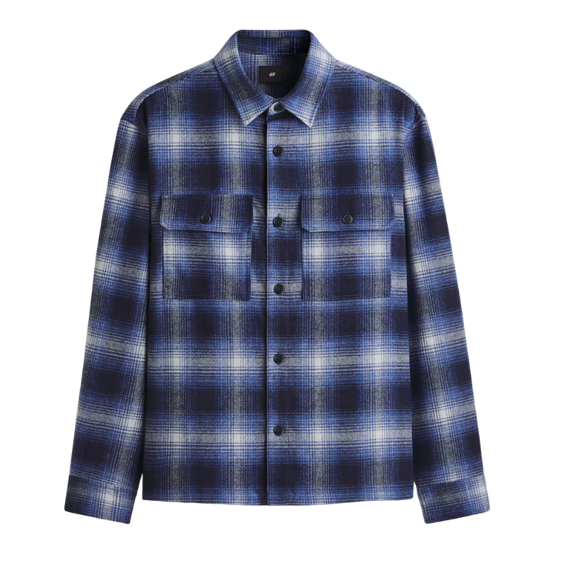 Dark blue/Checked