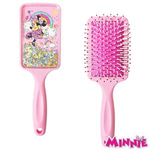 H.E.R. Accessoires : Brosse à cheveux carrée en plastique avec poignée, étanche et sous licence - Product Image 6