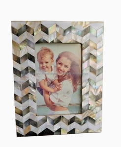 Modern design Mother of pearl Photo Frame Top Design <b>Wall</b> Decor Mother of Pearl Picture Frame <b>Wall</b> Art Photo frames - Product Image 3