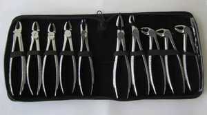 Kit de instrumentos de fórceps de extracción de cirugía Dental Oral Manual de acero inoxidable profesional - Product Image 3