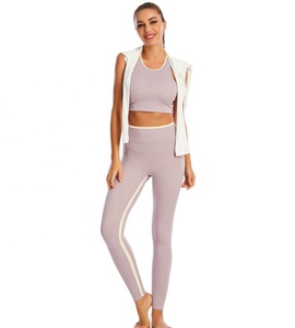 Nueva ropa deportiva Fitness Gym Wear Venta al por mayor Sujetador deportivo de secado rápido Mujeres Seamless Gym Wear Yoga Set - Product Image 3