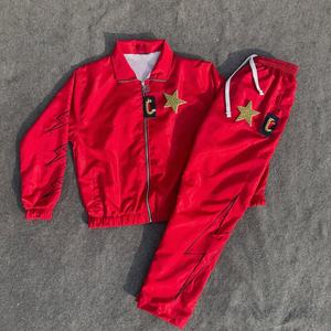 Nouveau style de survêtement coupe-vent décontracté personnalisé Streetwear réfléchissant zippé de haute qualité Survêtements coupe-vent de sport - Product Image 3