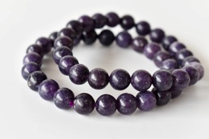 Top Wholesale Quality Lepidolite 8mm Crystal Healing <b>Beaded</b> <b>Bracelet</b> <b>For</b> Meditation Jewelry - Product Image 2