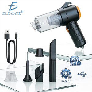 Aspirapolvere per Auto Compatto 6-in-1, Potente Pulitore Multifunzionale in Plastica ABS Senza Fili con Motore Brushless - Product Image 1