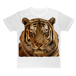 T-shirt classique Tiger Tiger en sublimation pour adultes, jersey 100% polyester, 200 grammes, transfert par sublimation étonnant - Product Image 1