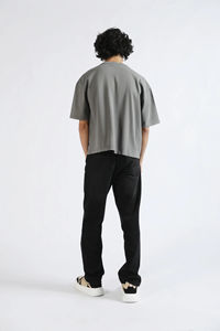 Camiseta Extra Grande para Hombre, 100% Algodón Grueso, Ecológica, con Logotipo Personalizado, Estampado en Serigrafía, Estilo Urbano, Precio al por Mayor - Product Image 4