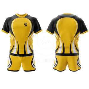Uniforme de rugby de color personalizado para hombre Conjuntos transpirables cómodos en diferentes estilos Venta caliente - Product Image 1