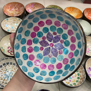 PROVEEDOR DE VIETNAM DE CUENCO DE CASCA DE COCO CON PERLA AL MEJOR PRECIO AL POR MAYOR CUENCO PARA DECORACIÓN - Product Image 5