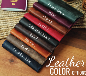 กระเป๋าสตางค์หนังปั๊มลายอักษรย่อ กระเป๋าสตางค์ผู้ชายสั่งทำพิเศษ ทำด้วยมือ - Product Image 6