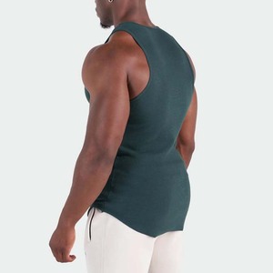 เสื้อกล้ามเล่นกีฬาของผู้ชายเสื้อกล้ามสำหรับวิ่งออกกำลังกายเสื้อกล้ามผ้าคอตตอนโพลีเอสเตอร์แขนกุดขนาดใหญ่พิเศษ - Product Image 6