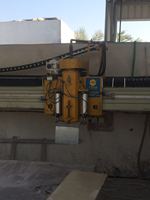 Machine de polissage automatique à tête unique pour dalles de granit, marbre et quartz – Machine de rectification et de polissage de dalles de pont