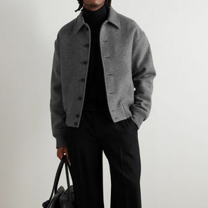 Nouvelle mode 2025 vêtements pour hommes printemps et automne saison nouveau Style veste en laine avec poches avant disponible à bon prix - Product Image 2