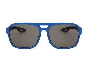 Lunettes de soleil mode unisexe de loisirs avec protection UV400 Lentilles PC à cadre bleu et conception à jante complète - Product Image 2