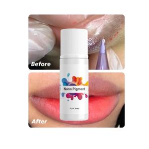 Pigmento de maquillaje permanente blanco estéril Wenshen para tinta de tatuaje de labios de uso de máquina digital disponible - Product Image 1