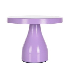 Ensemble de 3 supports à gâteaux ronds en métal galvanisé Meilleure qualité Différentes tailles Couleur noire Idéal pour les desserts et le service de gâteaux - Product Image 3