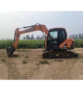 Excavadora DOOSAN Usada, Mini Excavadora DOOSAN Dx75 Gold de 7.5 Toneladas, Excavadora de Cadenas de Segunda Mano en Venta - Product Image 3