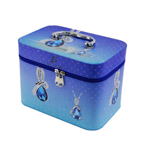 Set di 3 Borse Organizer per Trucchi Portatili ed Ecologiche, Beauty Case con Logo Personalizzato in PU, Borsa Cosmetica con Stampa a Pois - Product Image 2