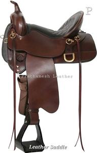 2025 Sillines de caballo de cuero de tendencia Estilos ingleses occidentales personalizados OEM Sillines de equitación de cuero genuino Tendencia de proveedor al por mayor - Product Image 5