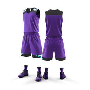 Uniformes de basket-ball personnalisés, motifs uniques, personnalisation des équipes, tailles adultes, respirants, grandes tailles, tissus durables - Product Image 1