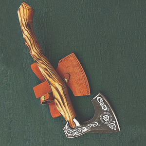 Custom Logo Industrial Forged Tomahawk <b>Axe</b> Durable Blade Handmade Professional Sharp <b>Cutting</b> 3-Year Warranty Supplier Pakistan - Product Image 6