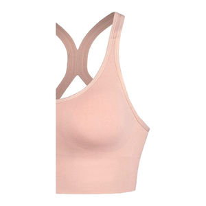 Soutien-gorge de sport AFFORD INTERNATIONAL pour femme, simple, avec logo sur le devant, dos croisé réglable, maintien élevé, écologique, respirant, séchage rapide - Product Image 5