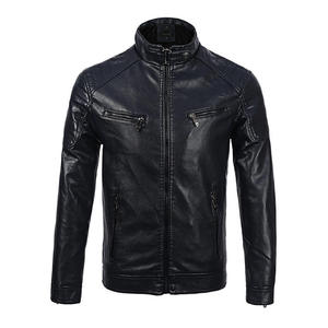 La fábrica proporciona directamente chaquetas de cuero para hombres 2025 chaqueta de cuero de invierno para hombres de cuero de talla grande - Product Image 3