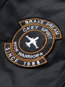 Blouson aviateur de haute qualité pour hommes avec col montant Mode hivernale-Dernier modèle Vente en ligne à prix réduit - Product Image 6