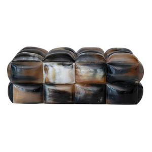 Boîte à bijoux écologique en corne de vache de buffle, parfaite pour les amateurs de bijoux fins Boîte de présentation de bijoux en corne de boeuf à bas prix - Product Image 1