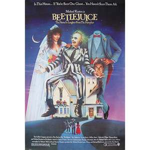 Beetlejuice Rectangle <b>Poster</b> Made of Durable Paper Material - Product Image 5