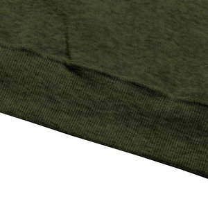 Sweats à capuche décontractés vierges en polyester avec logo personnalisé sweats à capuche décontractés avec broderie unisexe survêtement de course uni et épais pour hommes - Product Image 2